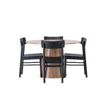 Round dining set (montros)