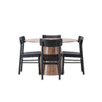 Round dining set (montros)