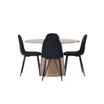 Round dining set (polar)