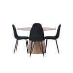 Round dining set (polar)