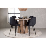 Round dining set (polar)