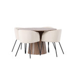 Round dining set (berit)