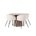 Round dining set (berit)