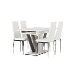 Rectangular dining set (lozenge)