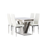 Rectangular dining set (lozenge)