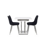 Rectangular dining set (polar)