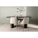 Oval dining set (night)