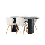 Oval dining set (lily)