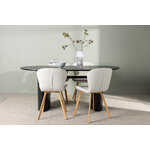 Oval dining set (lily)