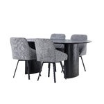 Oval dining set (rosie)