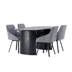 Oval dining set (rosie)