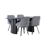 Oval dining set (rosie)