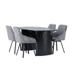 Oval dining set (rosie)