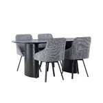 Oval dining set (rosie)