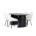 Oval dining set (rosie)