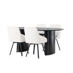 Oval dining set (rosie)