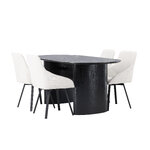 Oval dining set (rosie)