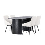 Oval dining set (rosie)