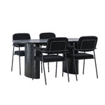 Oval dining set (yesterday)