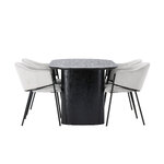 Oval dining set (evelina)