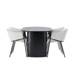 Oval dining set (evelina)