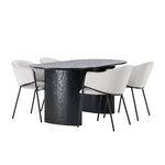 Oval dining set (evelina)