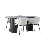 Oval dining set (evelina)