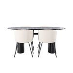 Oval dining set (berit)