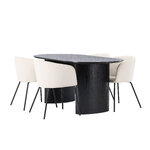 Oval dining set (berit)