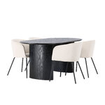 Oval dining set (berit)