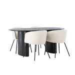 Oval dining set (berit)