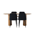 Oval dining set (night)