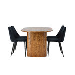 Oval dining set (night)