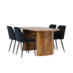 Oval dining set (night)