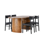 Oval dining set (montros)