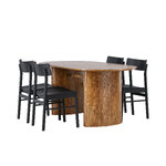 Oval dining set (montros)