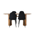 Oval dining set (polar)