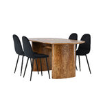 Oval dining set (polar)