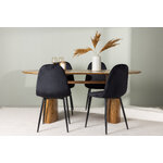 Oval dining set (polar)