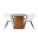 Oval dining set (day)