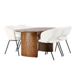 Oval dining set (day)