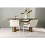 Oval dining set (twist)