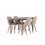 Oval dining set (night)