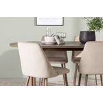 Oval dining set (night)