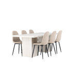 Rectangular dining set (polar)