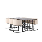 Rectangular dining set (simrishamn)