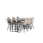 Rectangular dining set (polar)