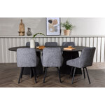 Oval dining set (rosie)