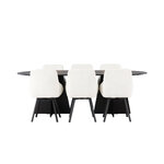 Oval dining set (rosie)