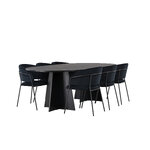 Oval dining set (selma)